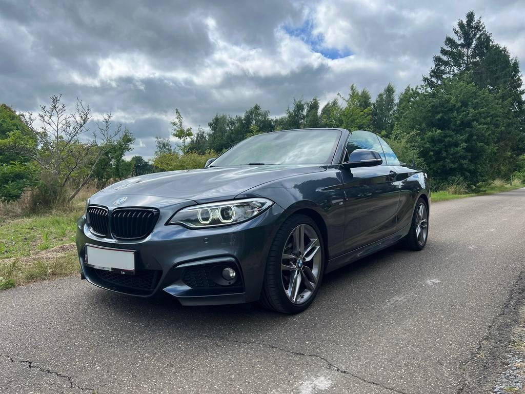 Bmw 220d cabrio (M sport pakket), Auto's, Automaat, 4 zetels, Achterwielaandrijving, 1995 cc