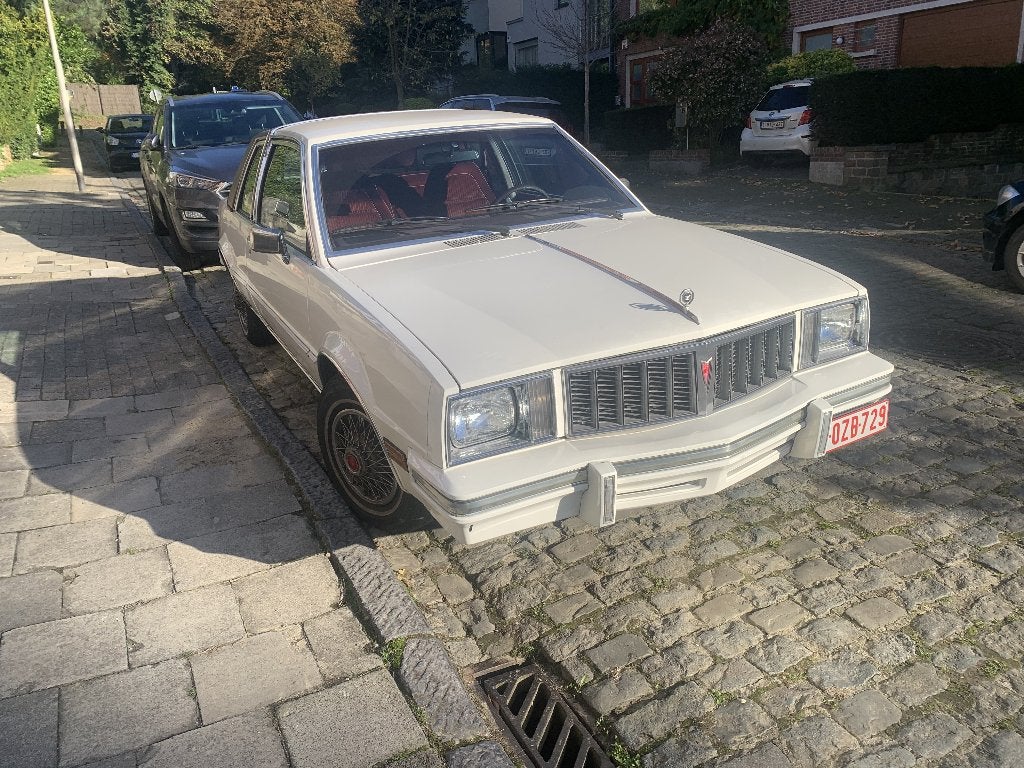 Pontiac Phoenix LJ tweedehands uit het jaar 1981, Auto's, Automaat, Overige modellen, Wit, Sportstoelen