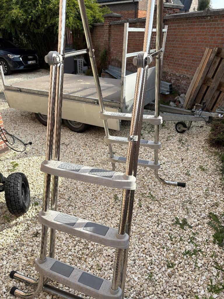 veiligheidsladder Zodiac RVS, Enlèvement, Comme neuf, Échelle