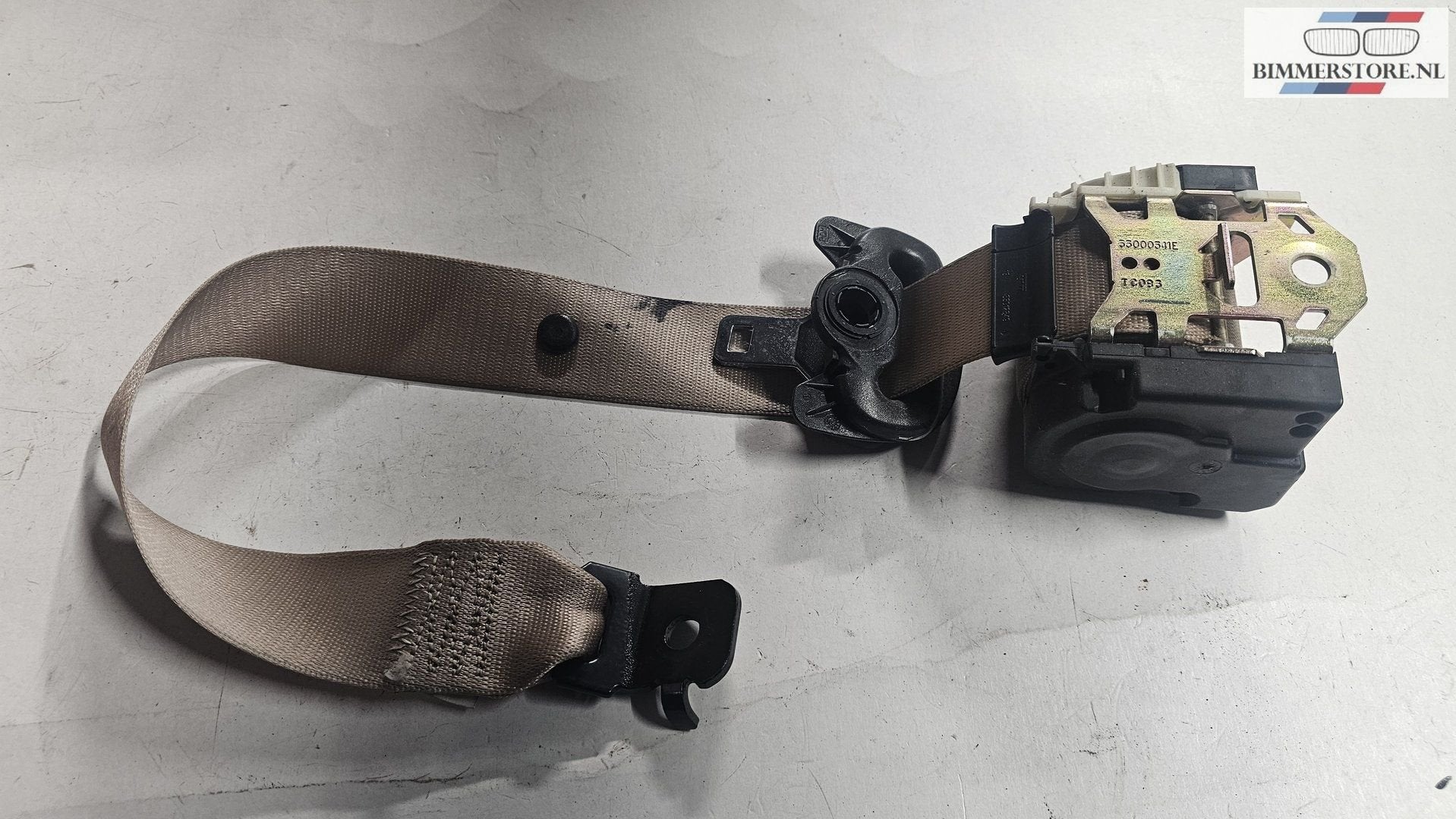Gordel links achterzijde beige BMW X5 serie E53 72117051509, -, Origine de la pièce connue, Utilisé, -