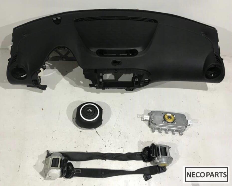 RENAULT TWINGO AIRBAG AIRBAGSET DASHBOARD ALLES LEVERBAAR !, Autos : Pièces & Accessoires, Tableau de bord & Interrupteurs, Renault
