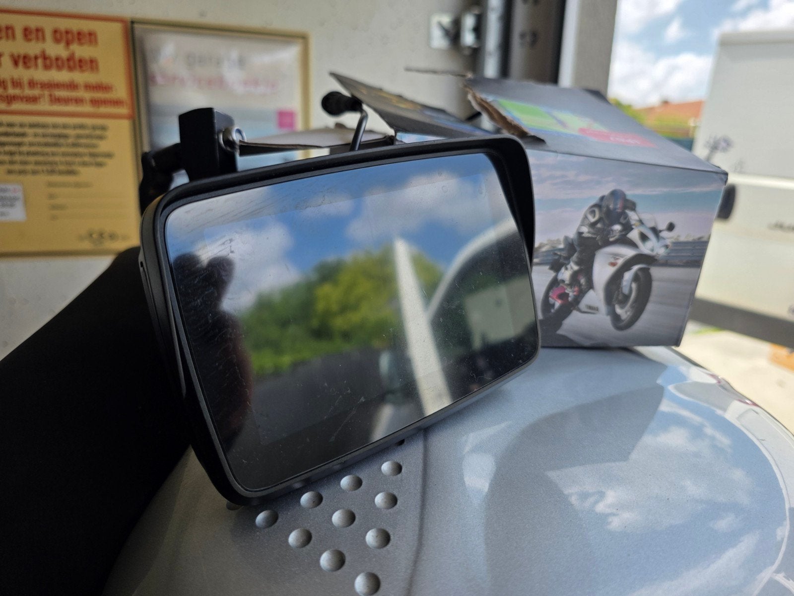 gps motto, Auto diversen, Autoradio's, Ophalen
