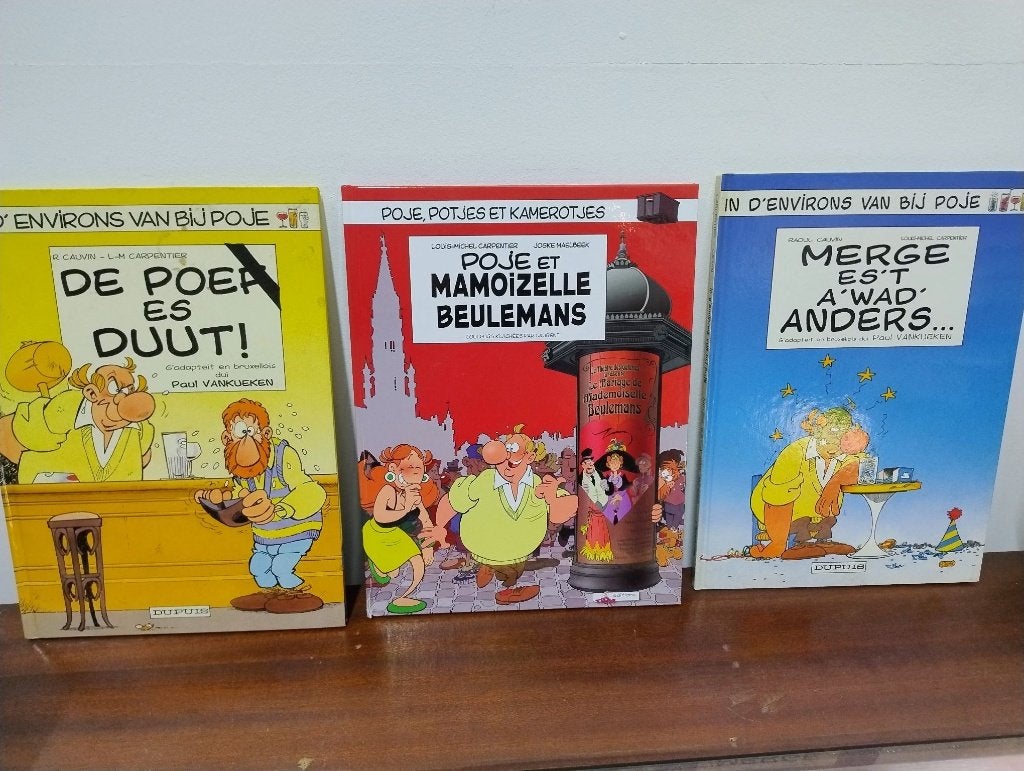 In d'Environ van bij Poje  HC  met tekening en +, Boeken, Ophalen of Verzenden, Zo goed als nieuw