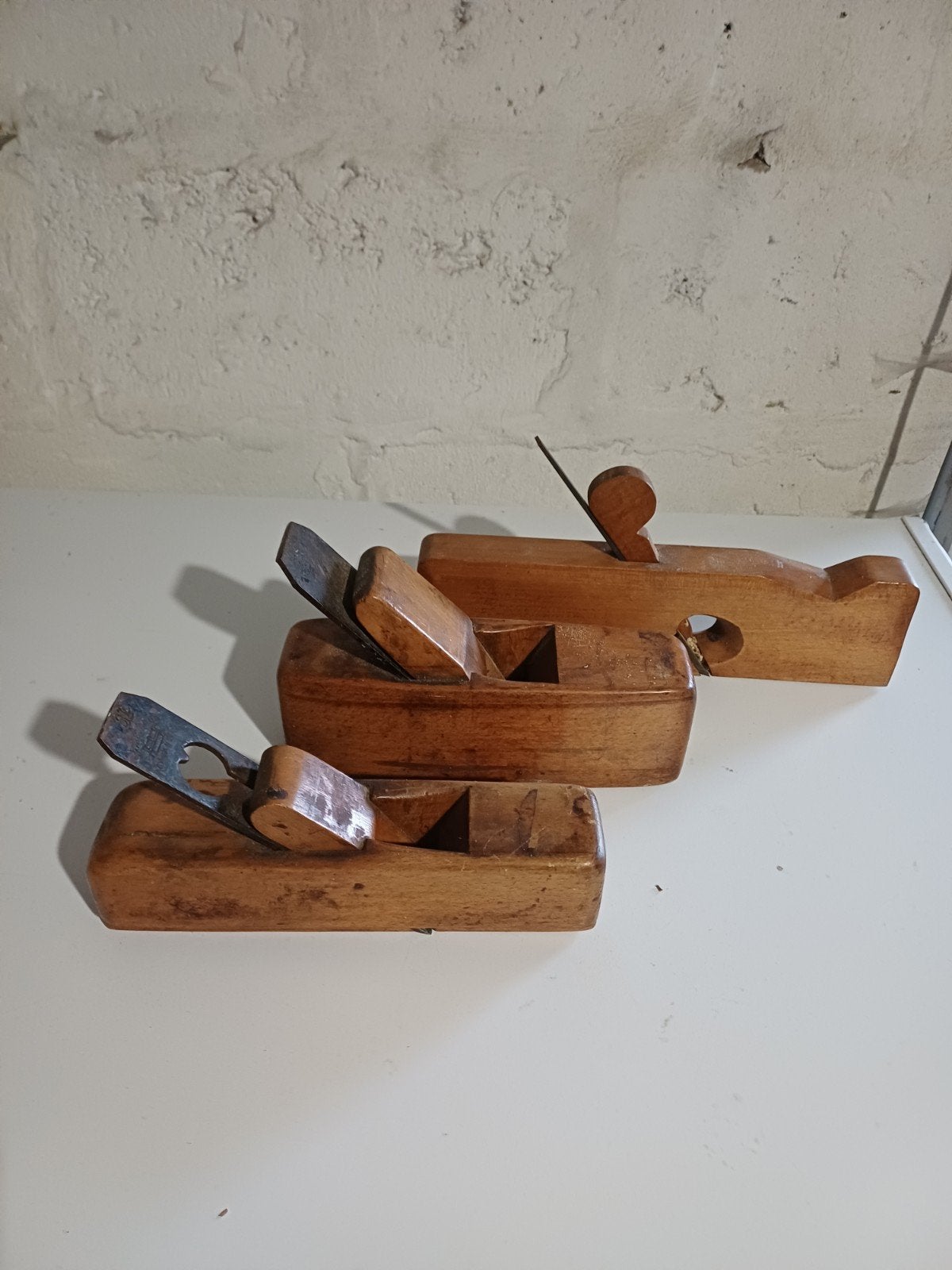 houten schaven, Ophalen, Gebruikt