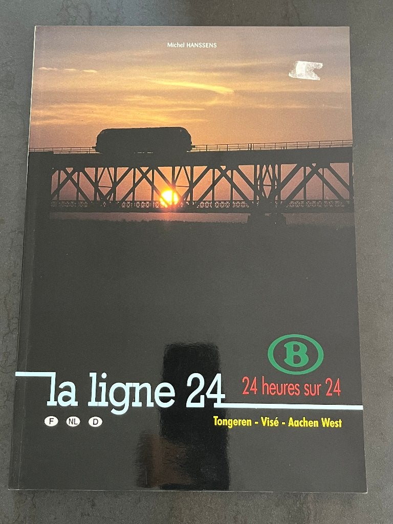 La ligne 24 / Lijn 24 : Tongeren - Visé - Aachen West, Boeken, Vervoer en Transport, Nieuw, Trein, Ophalen of Verzenden