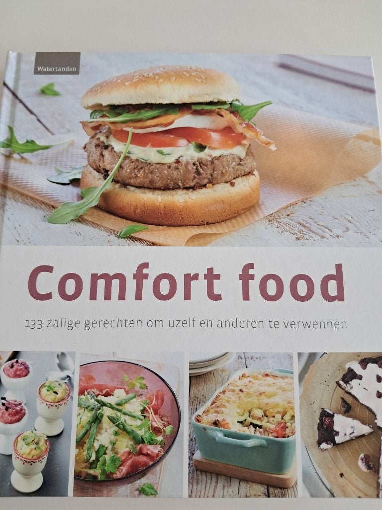 Kookboek Comfort food, Livres, Livres de cuisine, Enlèvement ou Envoi, Tapas, Snacks et Dim Sum, Comme neuf, Pays-Bas et Belgique