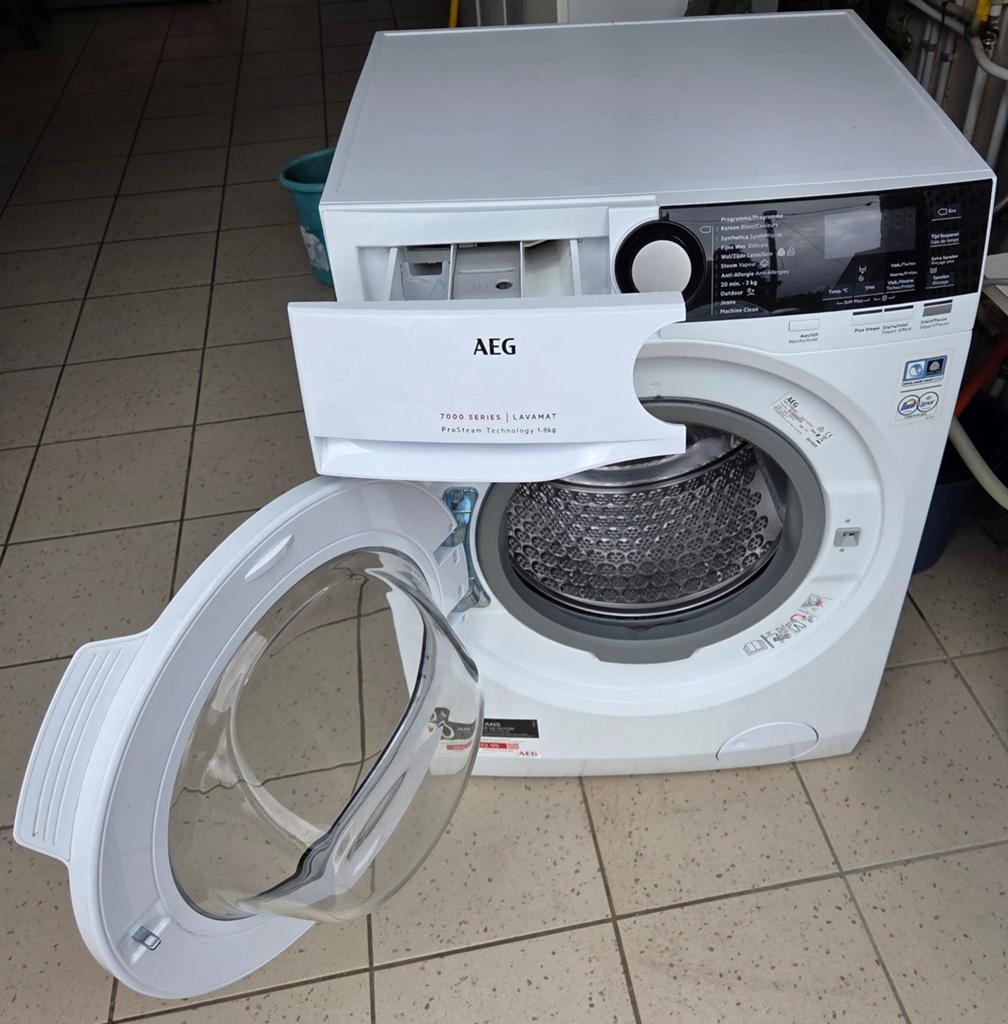 Aeg l7fbe86w A+++ 8kg 1600tr, Electroménager, Lave-linge, Enlèvement