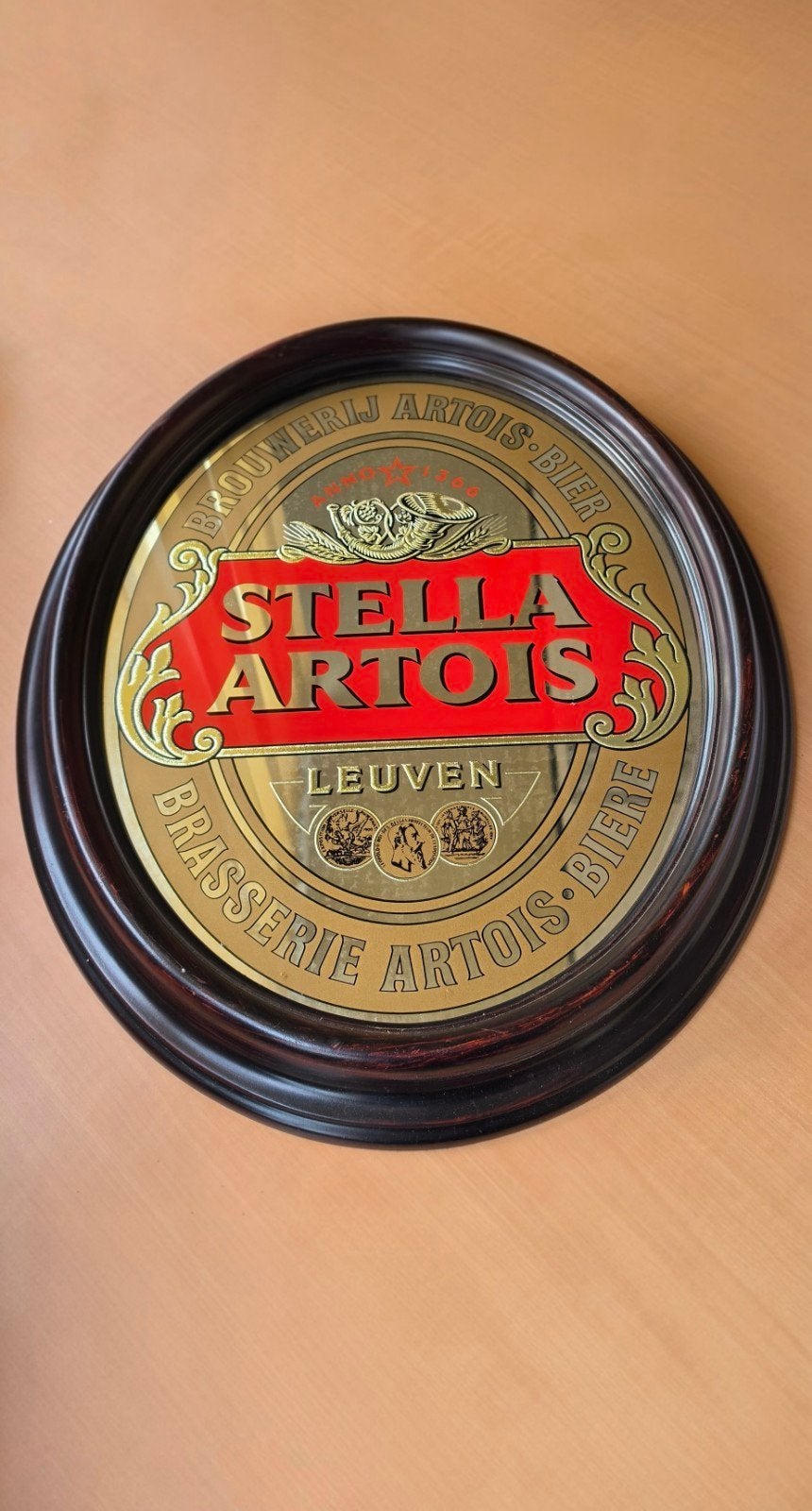 Spiegel Stella Artois, Ophalen, Stella Artois