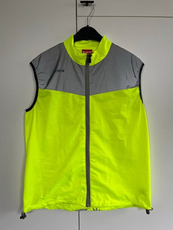 WOWOW 20K Runner reflecterend hardloopvest - Maat XL, Kleding | Heren, WOWOW, Geel, Maat 56/58 (XL), Ophalen of Verzenden