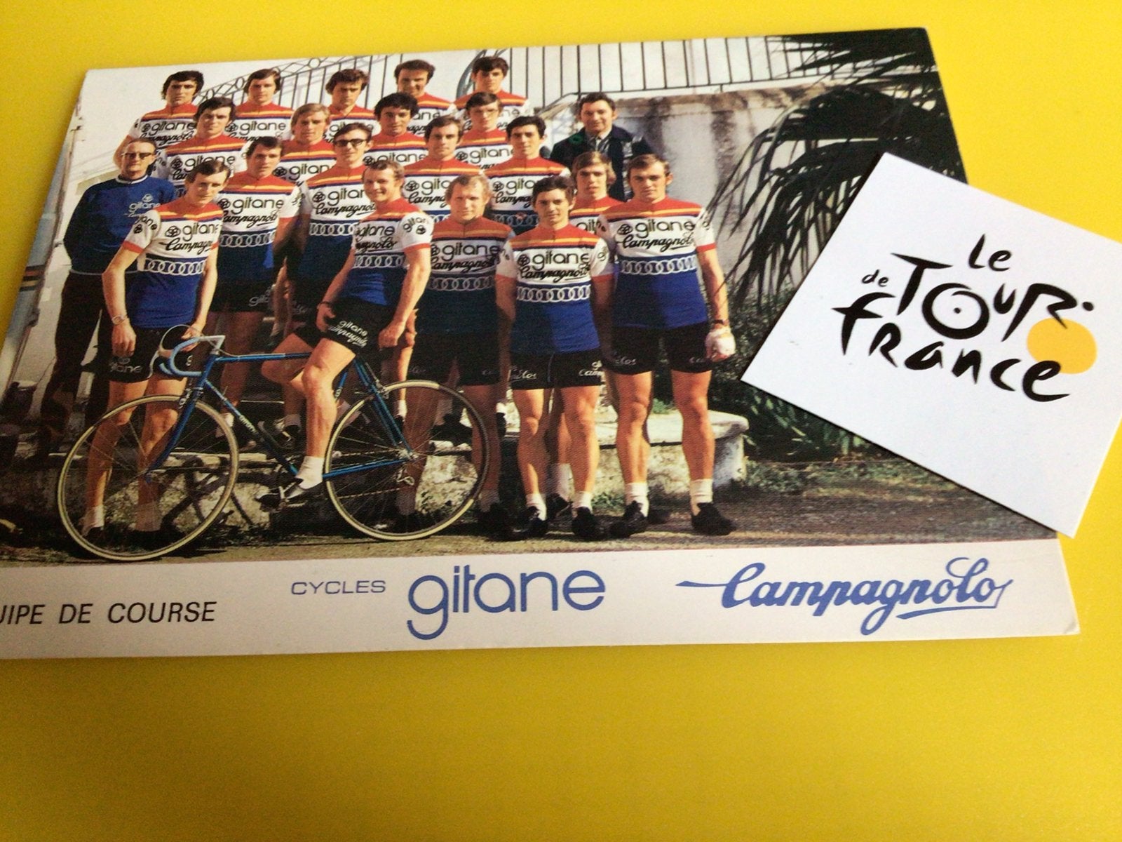 Wielerkaart team gitane campagnolo lucien van impe, Envoi