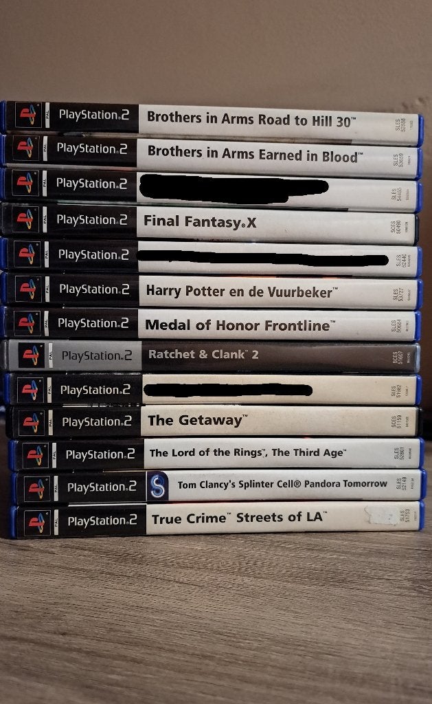 PS2 Games - €3 per spel, Games en Spelcomputers, Overige genres, 1 speler, Ophalen of Verzenden, Zo goed als nieuw