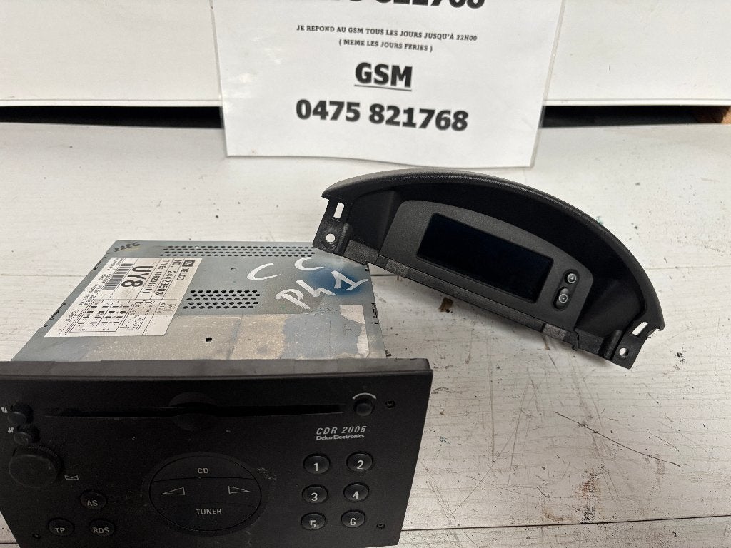 RADIO OPEL CORSA C, Autos : Pièces & Accessoires, RUE BRIGADE PIRON 307, Enlèvement, Utilisé, Garage_bila@yahoo.fr
