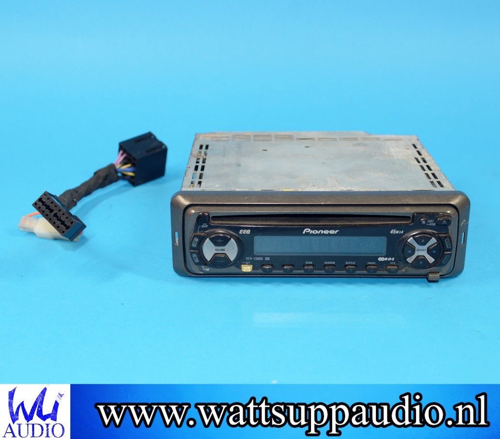 Pioneer DEH-1300R 1-din Headunit / Autoradio, Ophalen of Verzenden, Gebruikt
