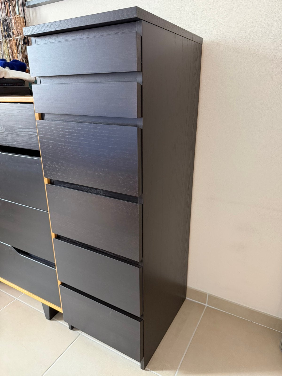 MALM Commode à 6 tiroirs, Enlèvement, Comme neuf