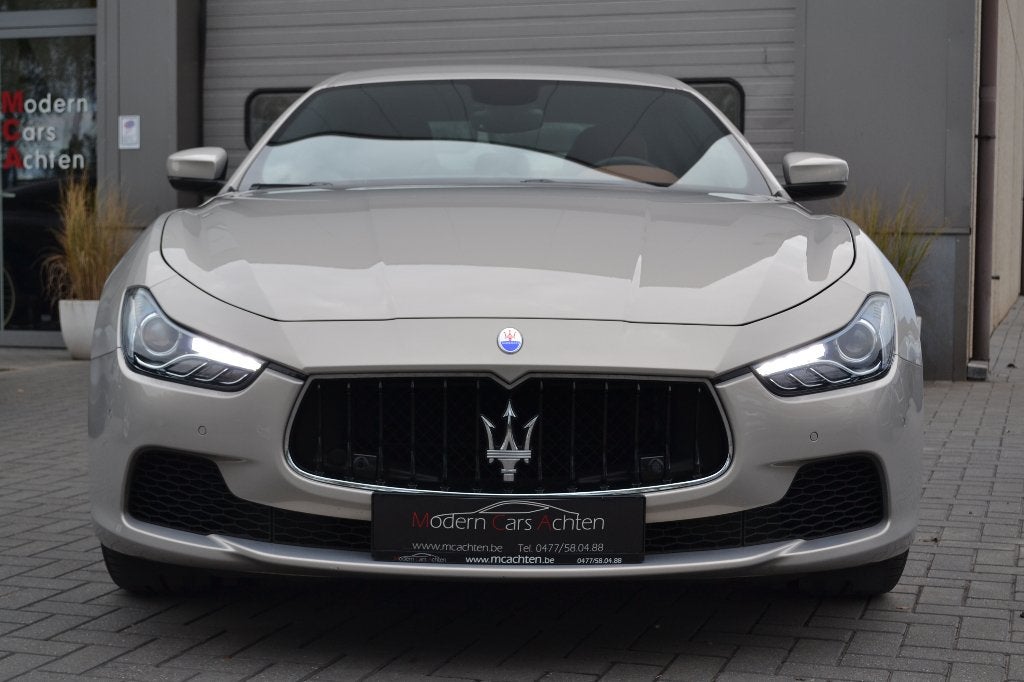 Maserati Ghibli 3.0 V6 BiTurbo * 1ste eigenaar * Belg. wagen, Auto's, Automaat, Achterwielaandrijving, 207 g/km, Euro 6