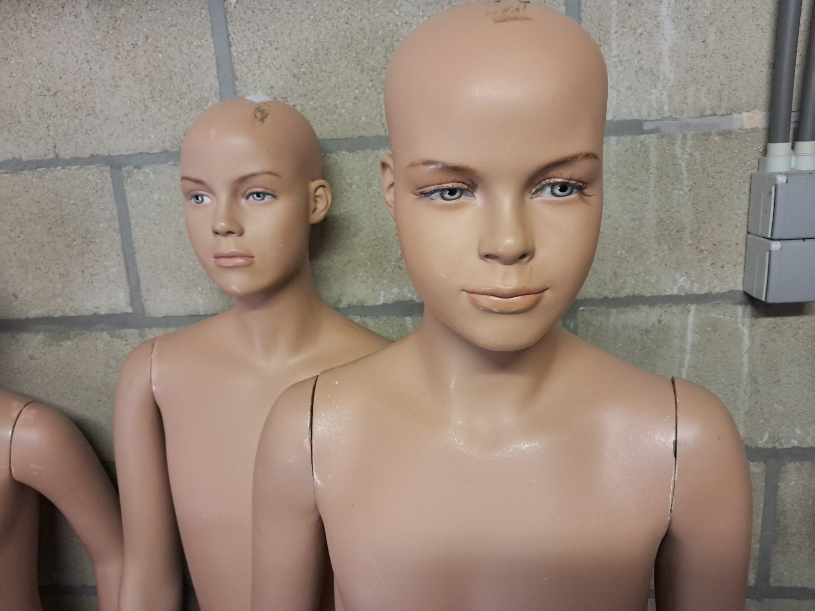 Mannequins vintage réalistes pour enfants, mannequin mannequ, Enlèvement