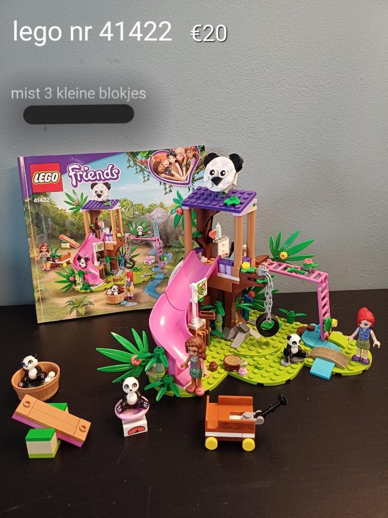 Lego Friends Panda jungle boomhut, Kinderen en Baby's, Ophalen, Lego, Friends, Zo goed als nieuw