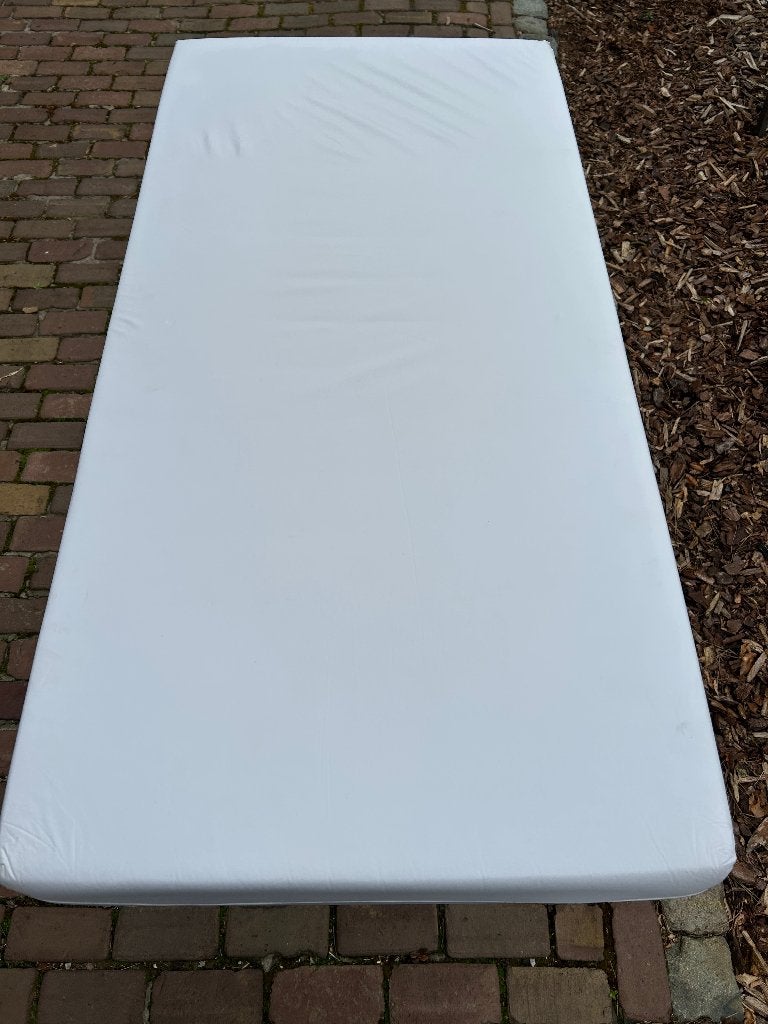 MULTICARE AFWASBARE MATRAS 60 CM X 120 CM, Matelas, Comme neuf, Enlèvement, 190 cm ou moins