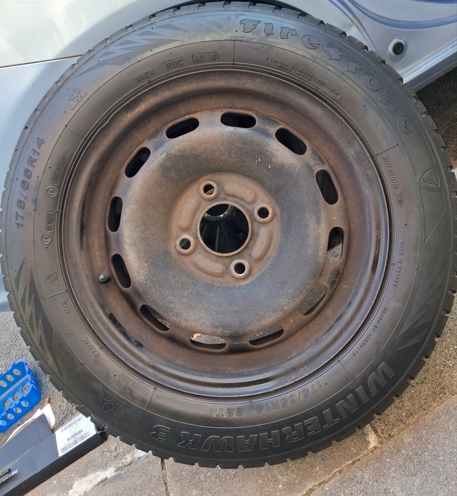175 65 14, Auto-onderdelen, Banden en Velgen, Ophalen, 14 inch, Banden en Velgen, Winterbanden