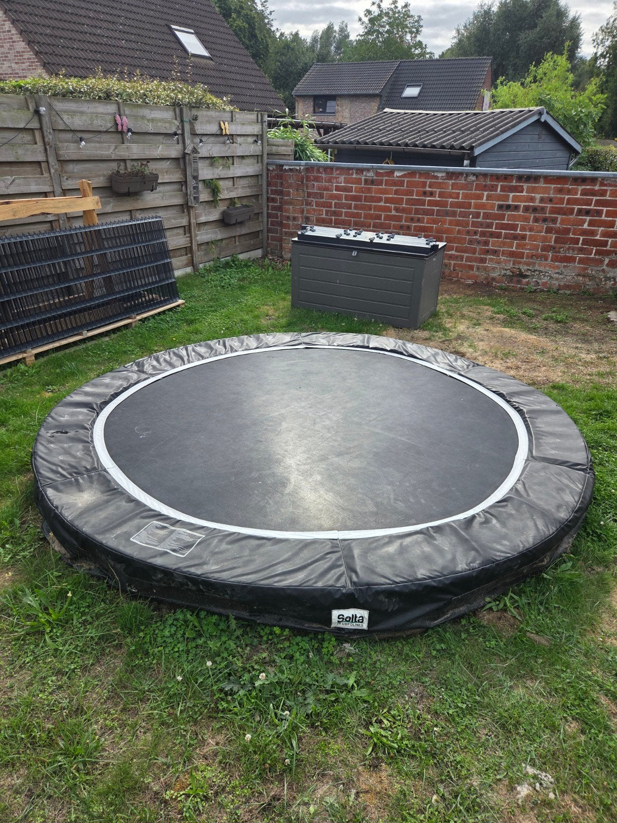 Trampoline 300cm, Ophalen, Gebruikt