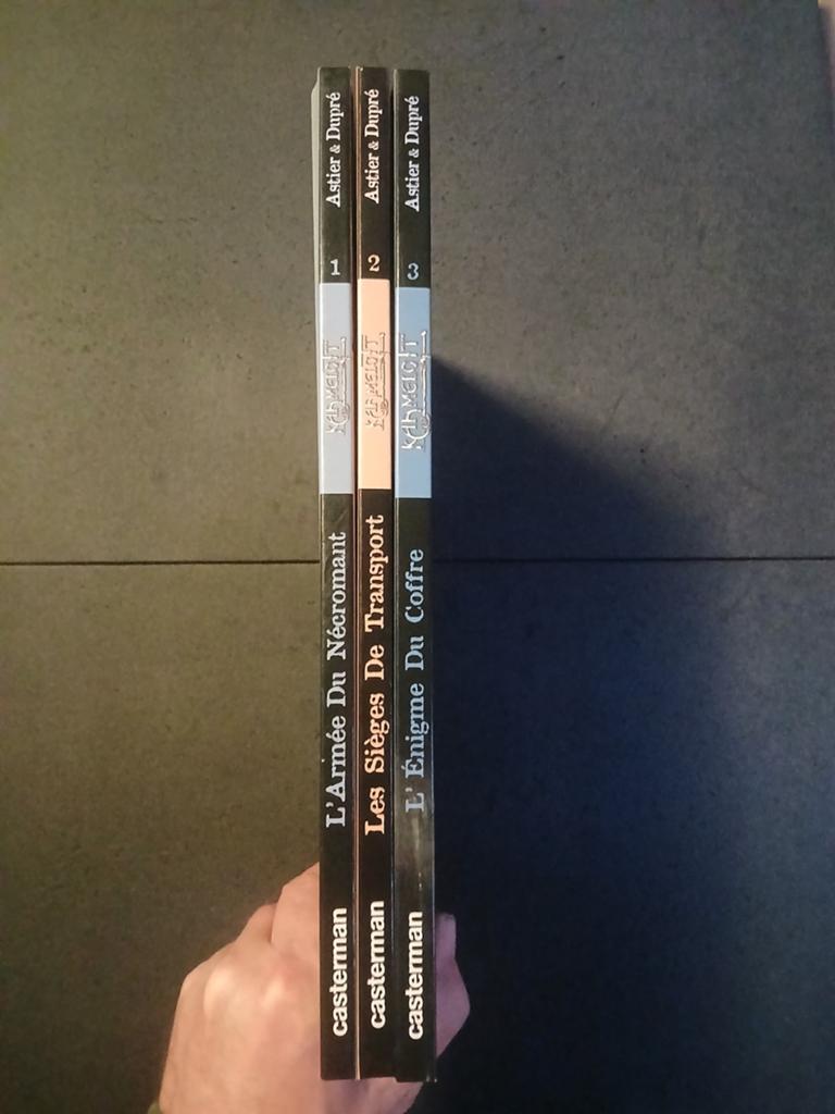 Lot de 3 bd kaamelott 1 à 3, Enlèvement ou Envoi