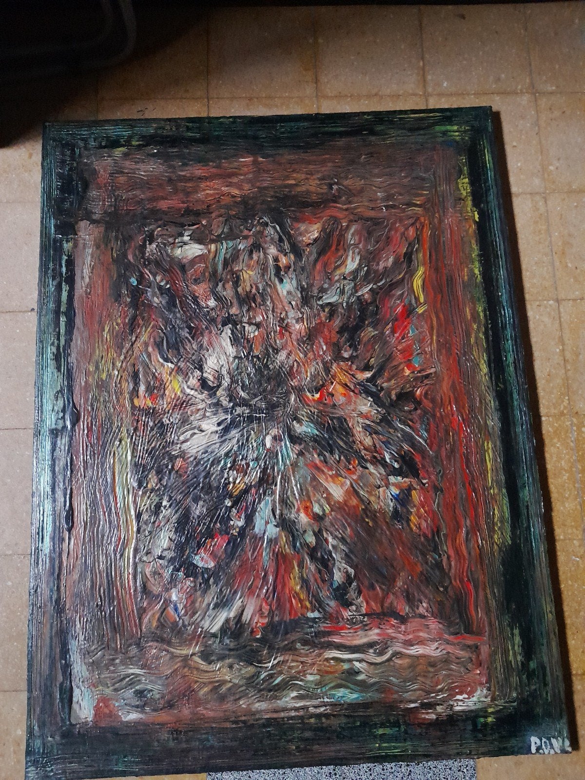 eigen werk, Antiek en Kunst, Antiek | Tapijten, Tafelkleden en Textiel, Ophalen