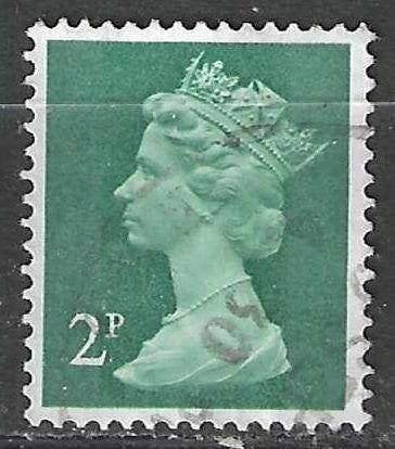 Grande-Bretagne 1970-1980 - Yvert 608 - Elisabeth II (ST), Timbres & Monnaies, Envoi, Affranchi