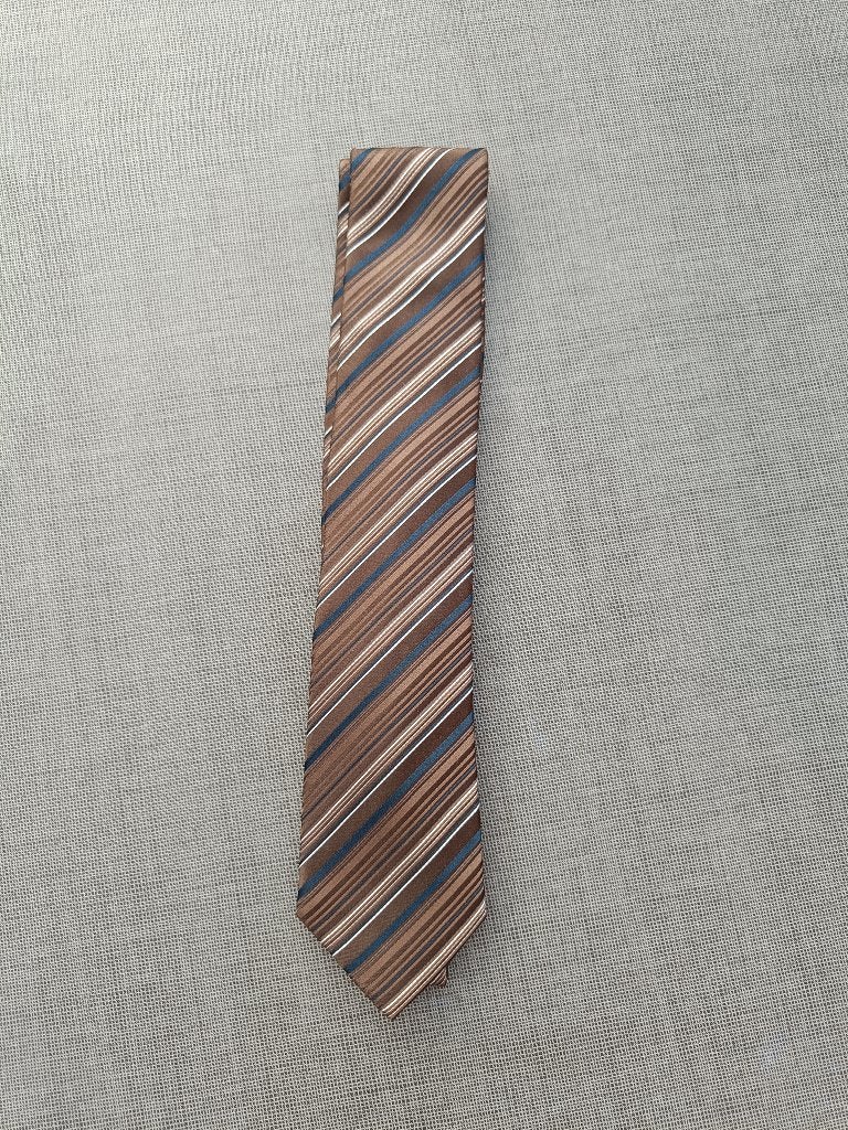 Stropas. Merk: McGregor. Nieuw. 100% zijde., Kleding | Heren, Stropdassen, Bruin, McGregor, Nieuw, Ophalen of Verzenden