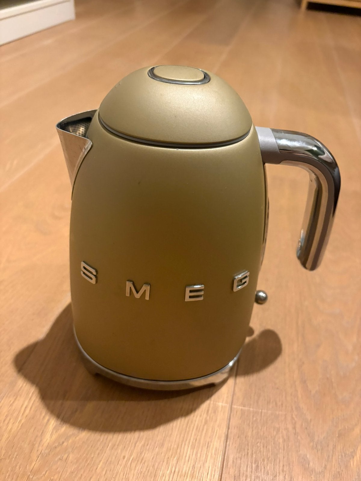 Smeg jaren 50 editie mat champagne kleur, Elektronische apparatuur, Ophalen of Verzenden, Zo goed als nieuw