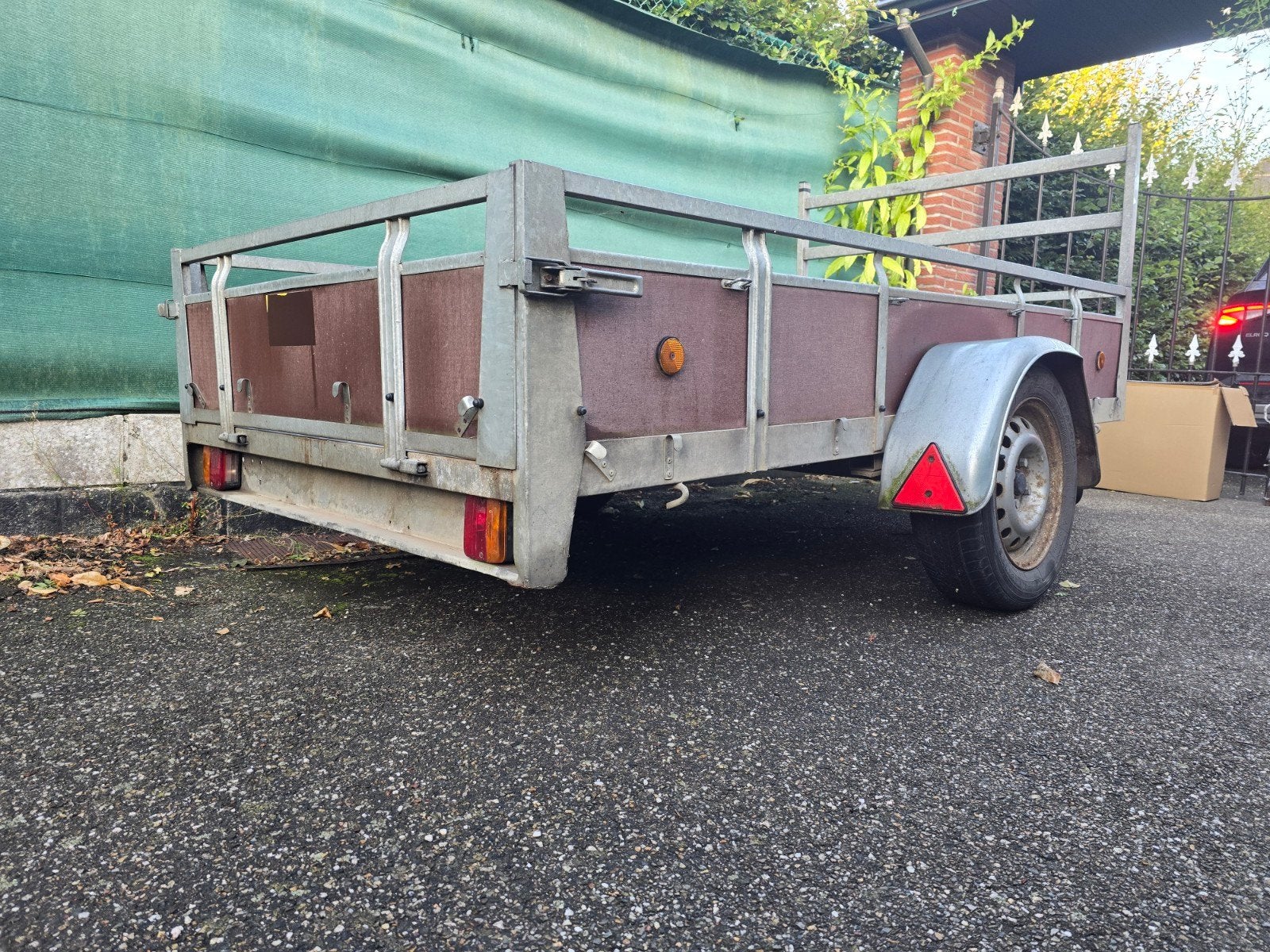 Aanhangwagen 750 kg - 2,54 m x 1,30 m, Auto diversen, Ophalen