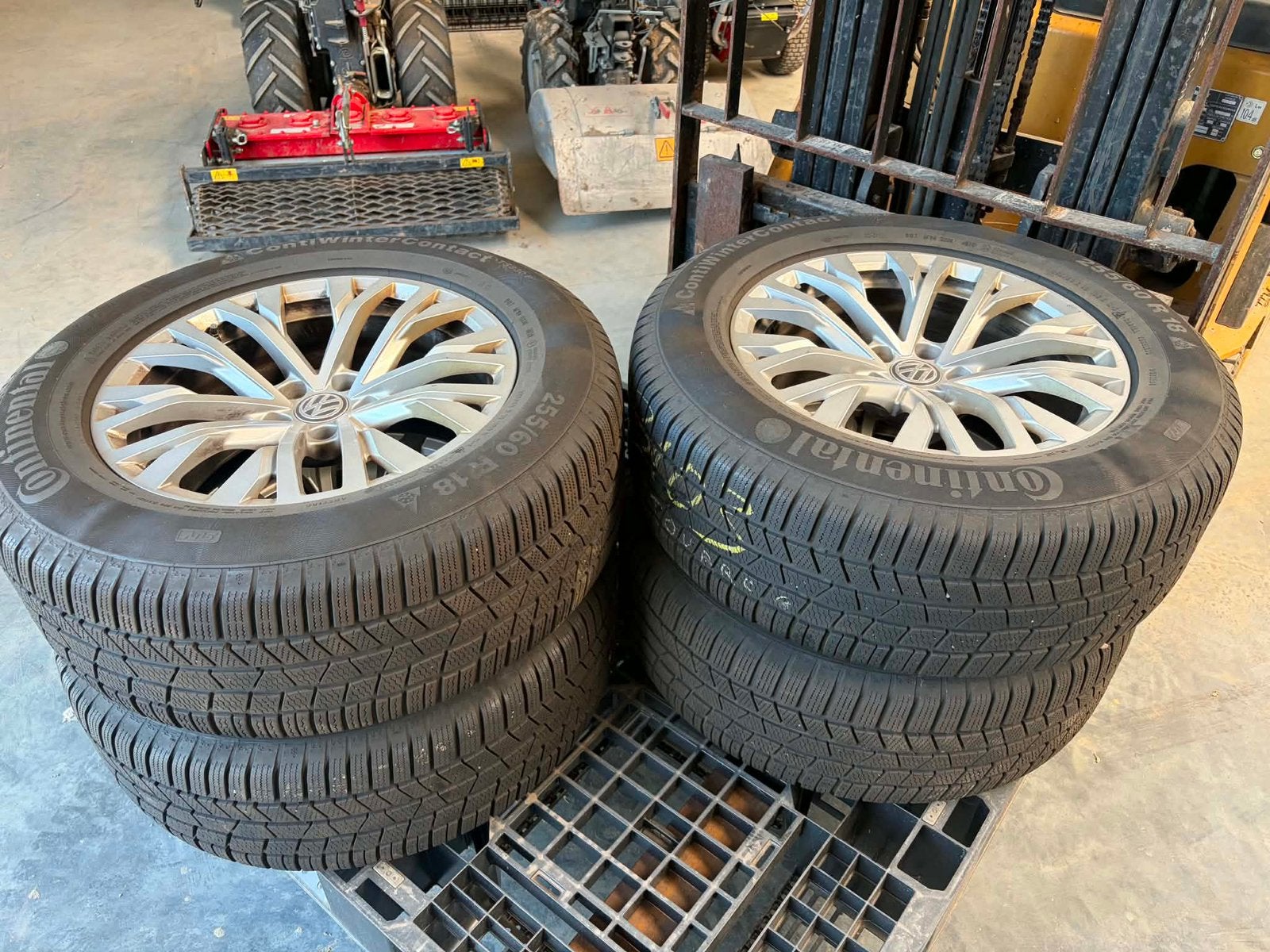 Volkswagen Touareg originele velgen, Ophalen, Winterbanden, Velg(en)