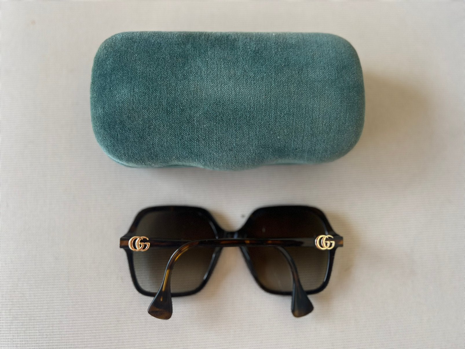 Zonnebril Gucci, Enlèvement ou Envoi, Neuf, Brun, Lunettes de soleil