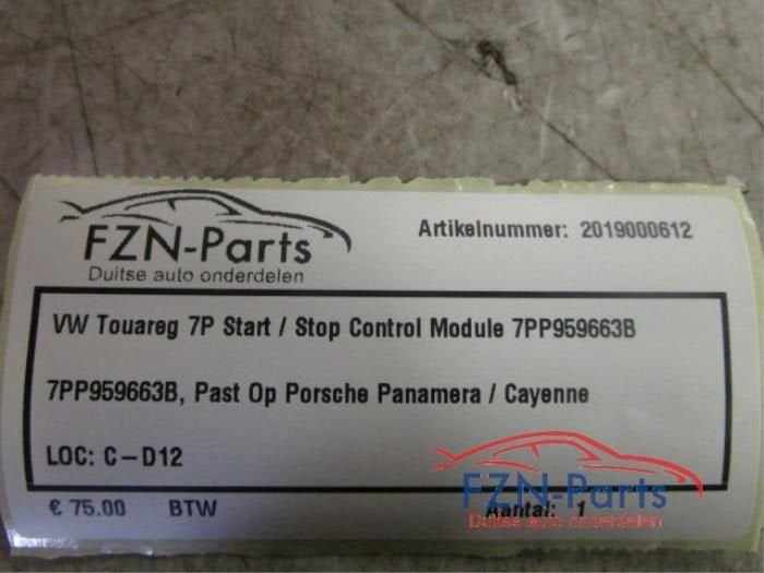 Luchtvering module Volkswagen Touareg (22740731), Ophalen of Verzenden, Gebruikt