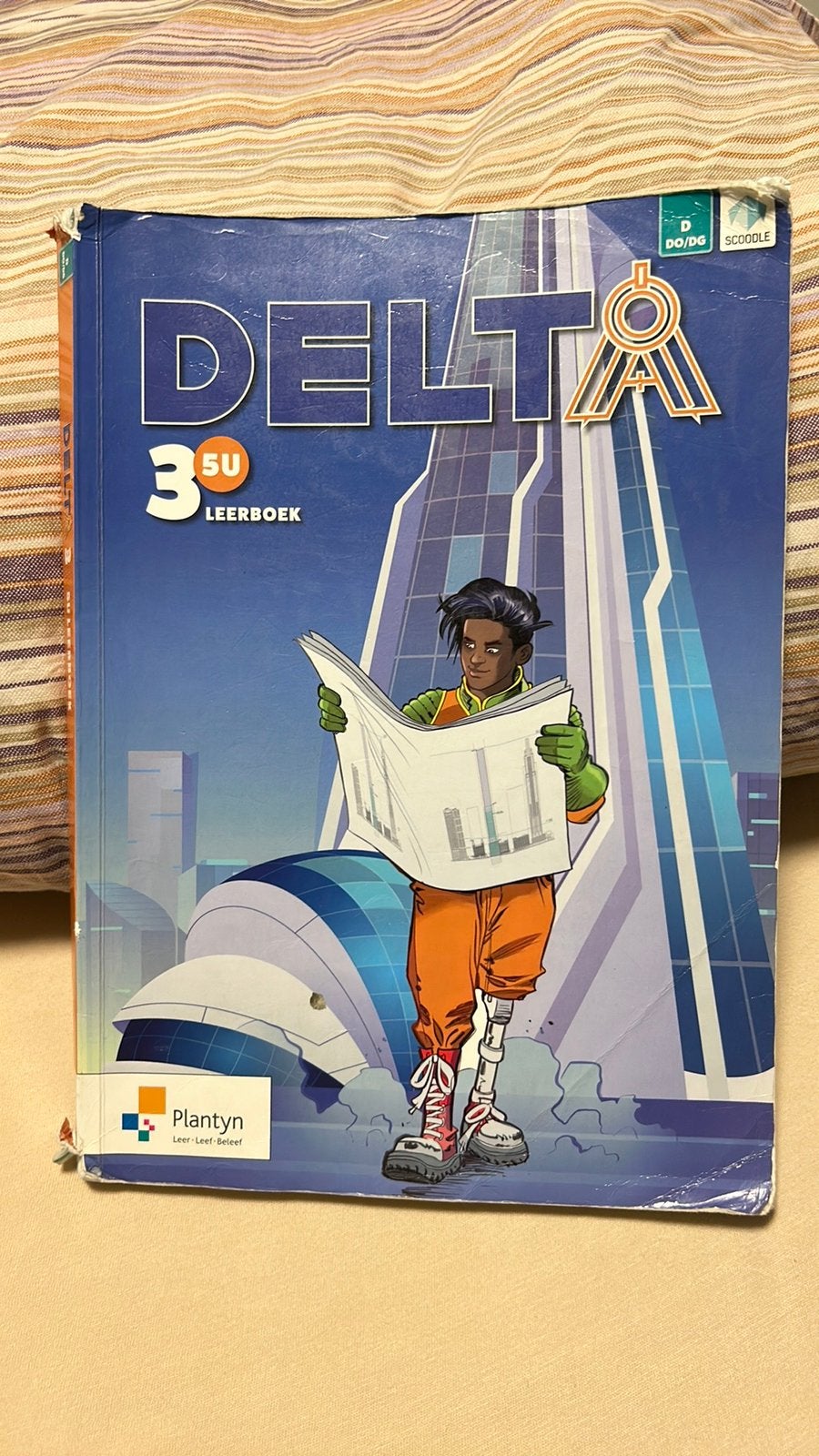 Delta 3 Leerboek - Doorstroomfinaliteit 5u, Enlèvement ou Envoi, Ylke Van Dun Greet Hex, Utilisé, Secondaire