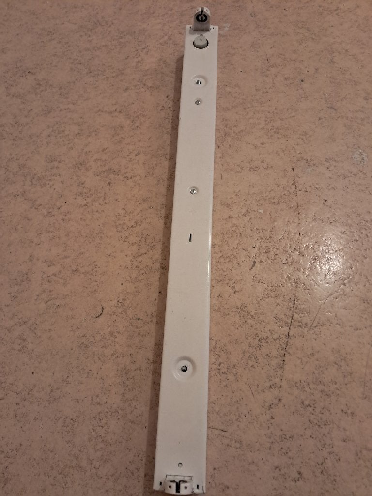 Luminaire Plafonnier réglette de 60 cm., Blanc, LED, Enlèvement, Utilisé