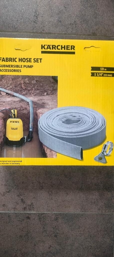 Karcher afvoerslang 10 m, Tuin en Terras, Ophalen, Nieuw, Karcher