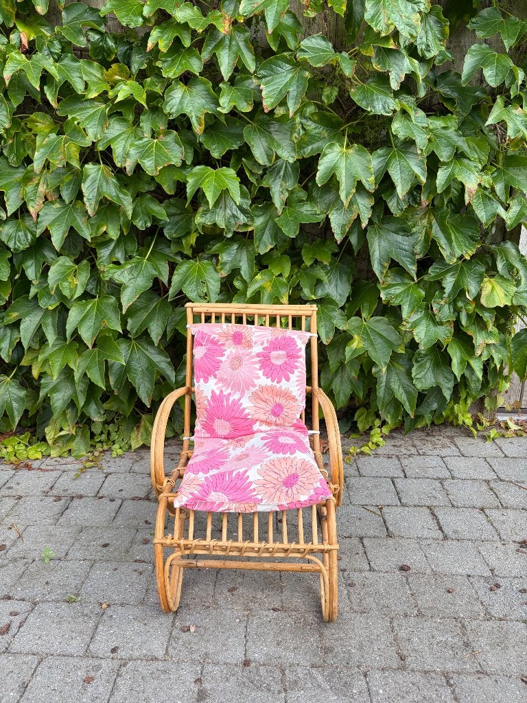Vintage rotan stoeltje, Jardin & Terrasse, Chaises de jardin, Enlèvement ou Envoi, Comme neuf, Rotin