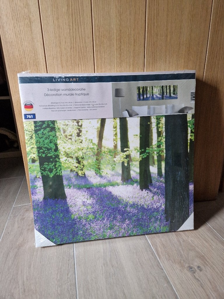3 luik canvas, Neuf, Enlèvement, 50 à 75 cm, Autres types