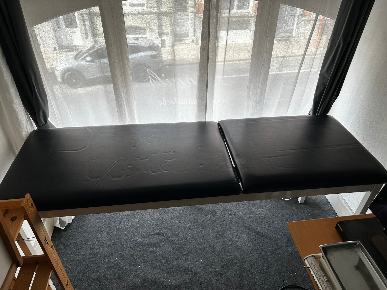 Table de massage, Enlèvement, Utilisé