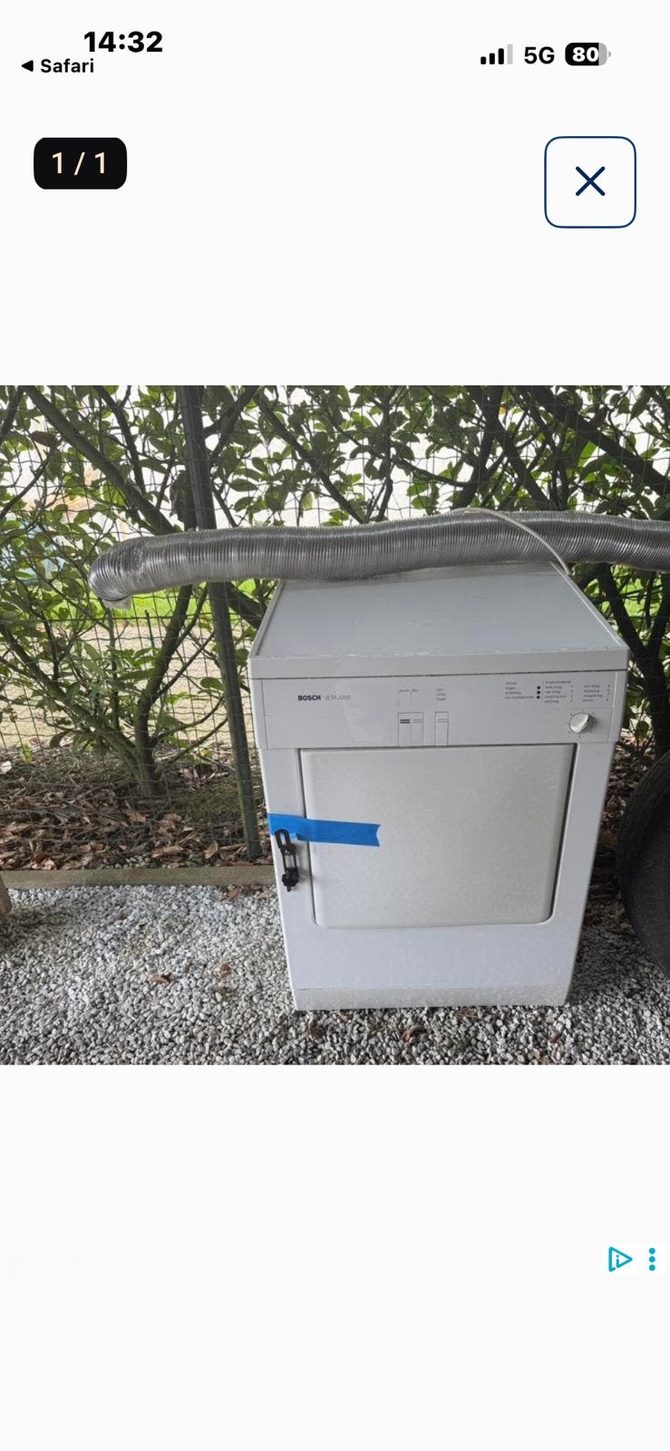 Droogkast, Elektronische apparatuur, Droogkasten, Ophalen, Gebruikt, Overige typen, Anti-kreukfase