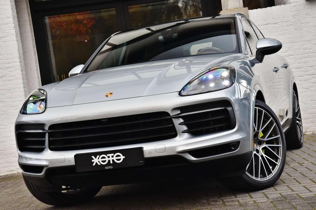 Porsche Cayenne COUPE HYBRID * FULL / 1 JAAR GARANTIE *, Auto's, Automaat, Euro 6, Leder, 5 zetels