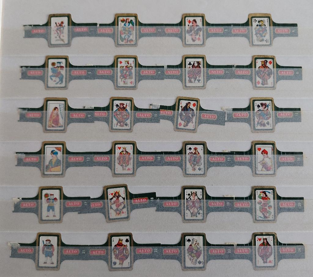 sigarenbandjes Alto - speelkaarten, Verzamelen, Ophalen of Verzenden, Zo goed als nieuw, Sigarenbandjes
