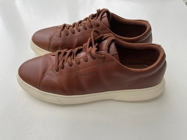 Gant Leren Sneakers Cognac maat 44, Overige kleuren, Ophalen of Verzenden, Zo goed als nieuw, Sneakers