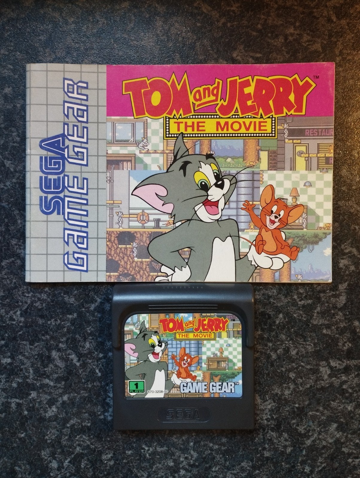 Sega Game Gear – Tom and Jerry: The Movie + originele boekje, Games en Spelcomputers, Games | Sega, Avontuur en Actie, Game Gear
