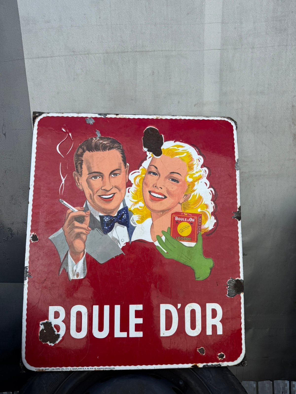 Boule d’or email, Antiquités & Art, Enlèvement