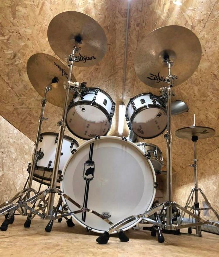 MAPEX BLACK PANTHER DRUMKIT / Zildjan, Muziek en Instrumenten, Drumstellen en Slagwerk, Ophalen, Zo goed als nieuw