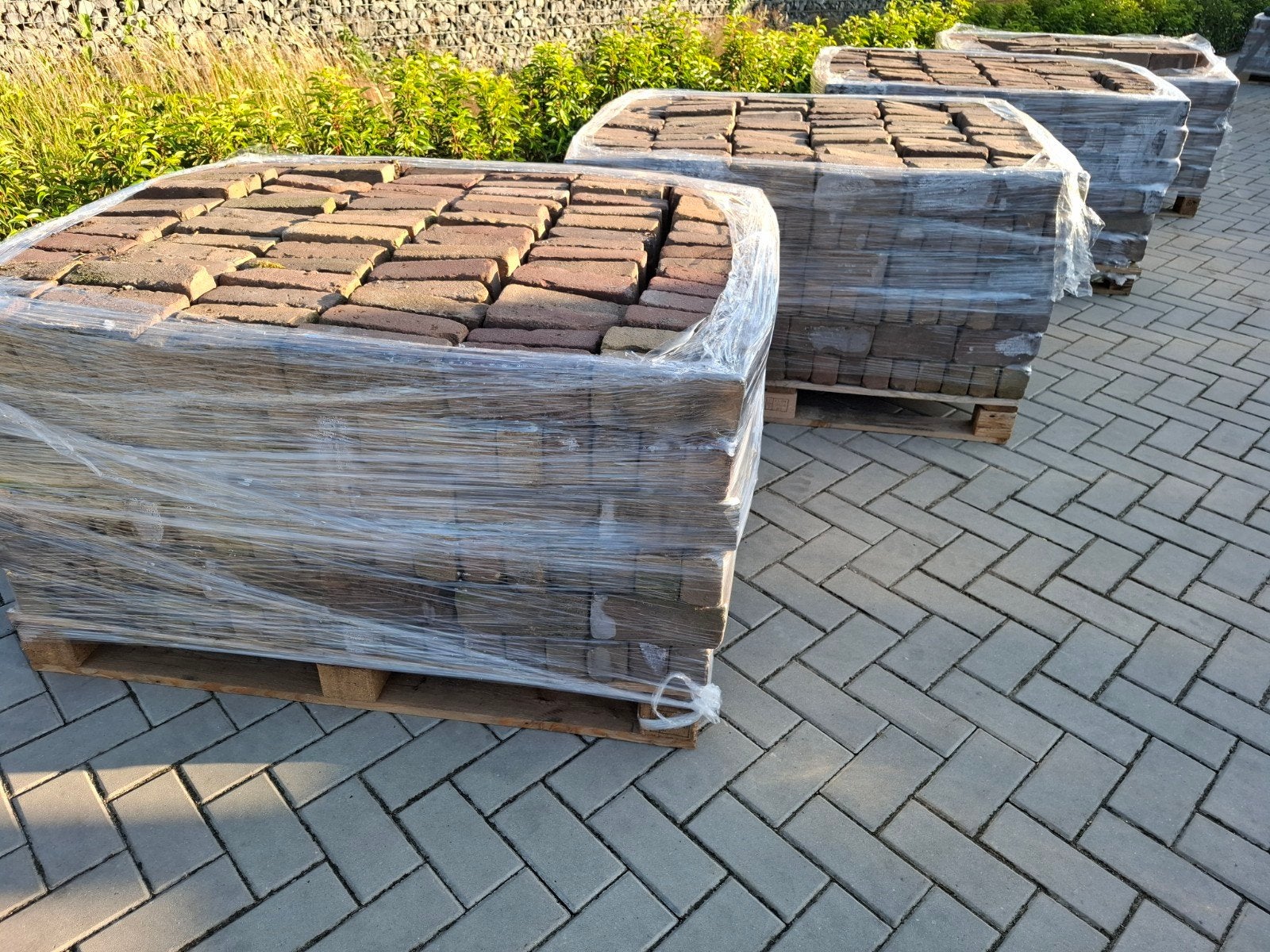 49m2 oud gebakken 7 duimers/dikformaten kleiklinkers, Tuin en Terras, Tegels en Klinkers, Ophalen