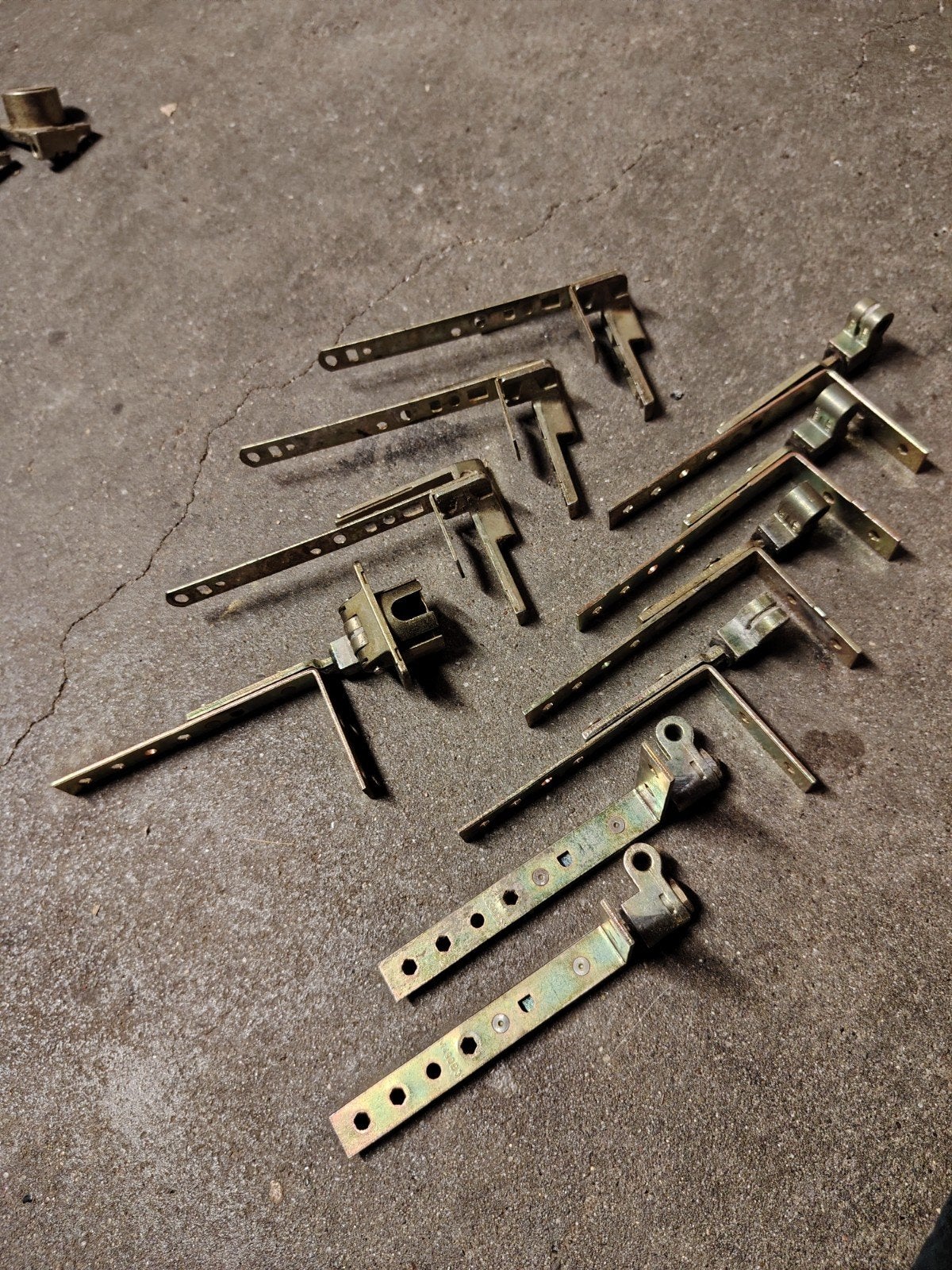 Quincaillerie fenêtres x10, Bricolage & Construction, Enlèvement ou Envoi