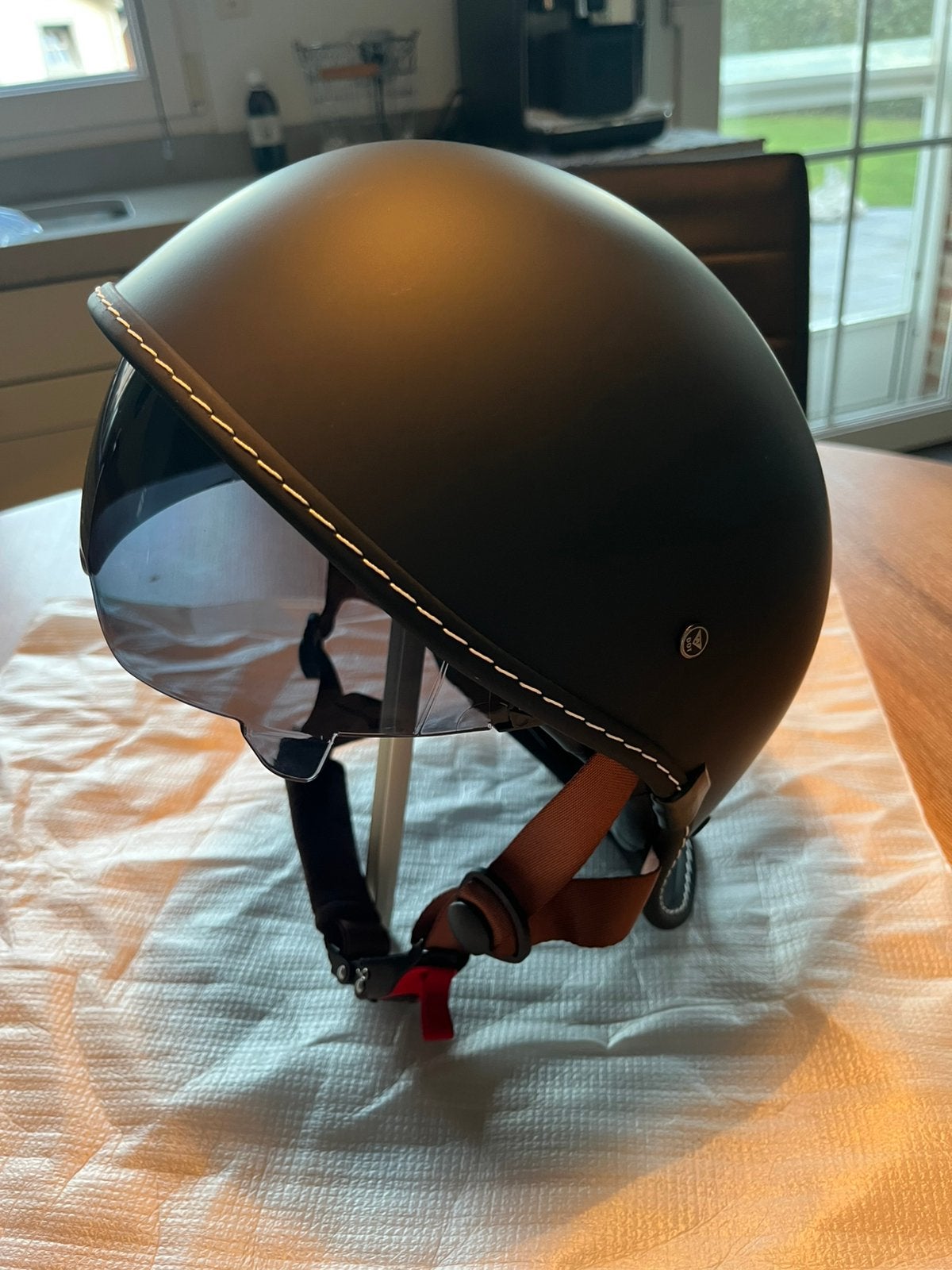 Vito chopper duitse pothelm, Enlèvement, Neuf