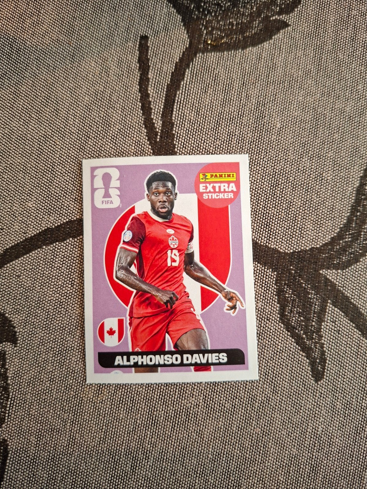 Fifa World Cup 2026 Panini stickers: extra sticker A. DAVIES, Hobby en Vrije tijd, Ophalen of Verzenden, Nieuw, Sticker